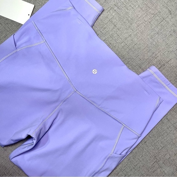 Lululemon Align High Rise Pant with Pockets Purple Lilac Smoke 14 Nwt - Picture 11 of 12